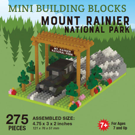 Mt Rainier Entrance Gate