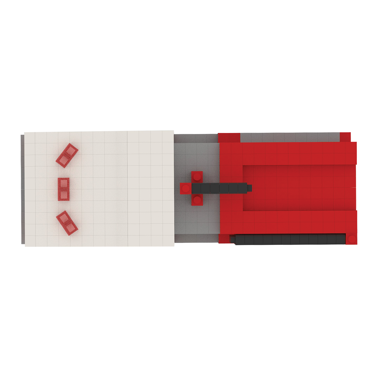 Fire Truck Mini Block Set
