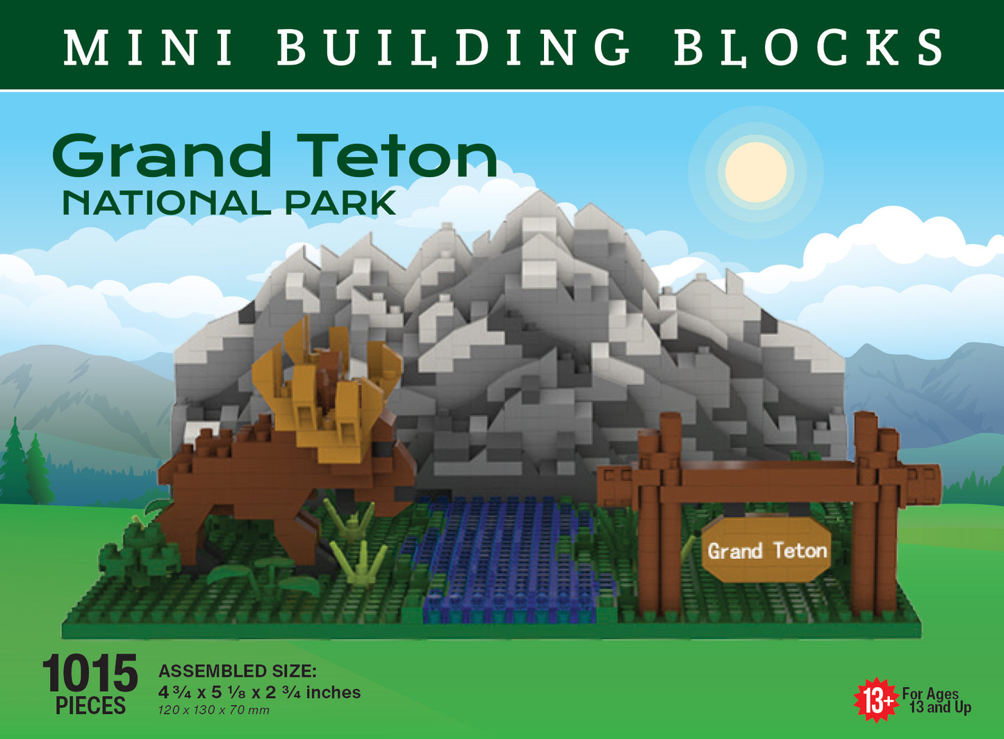 Grand Teton w/ Moose