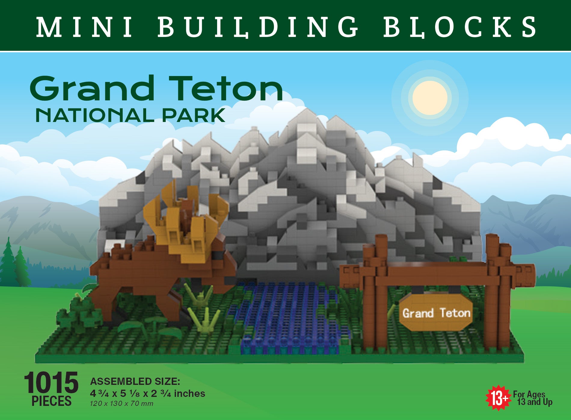 Grand Teton w/ Moose