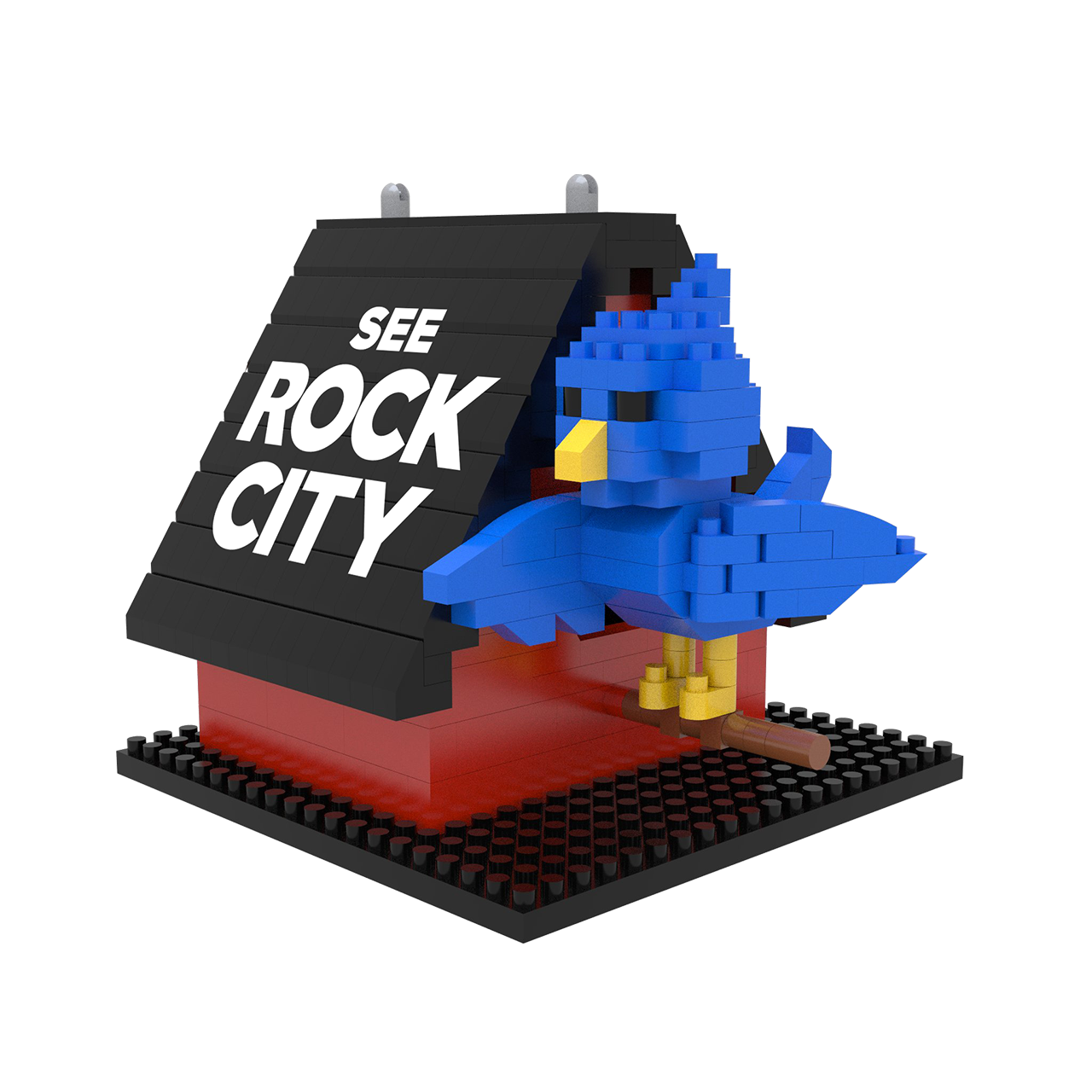 See Rock City Birdhouse