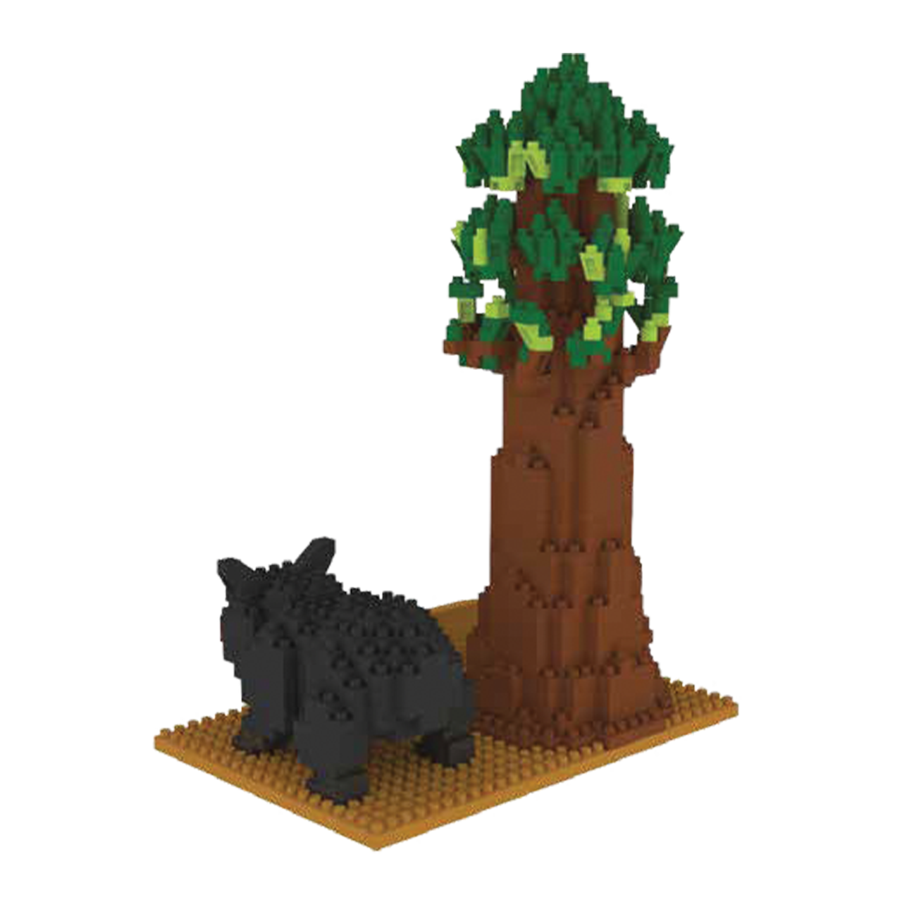 Sequoia Tree with Black Bear