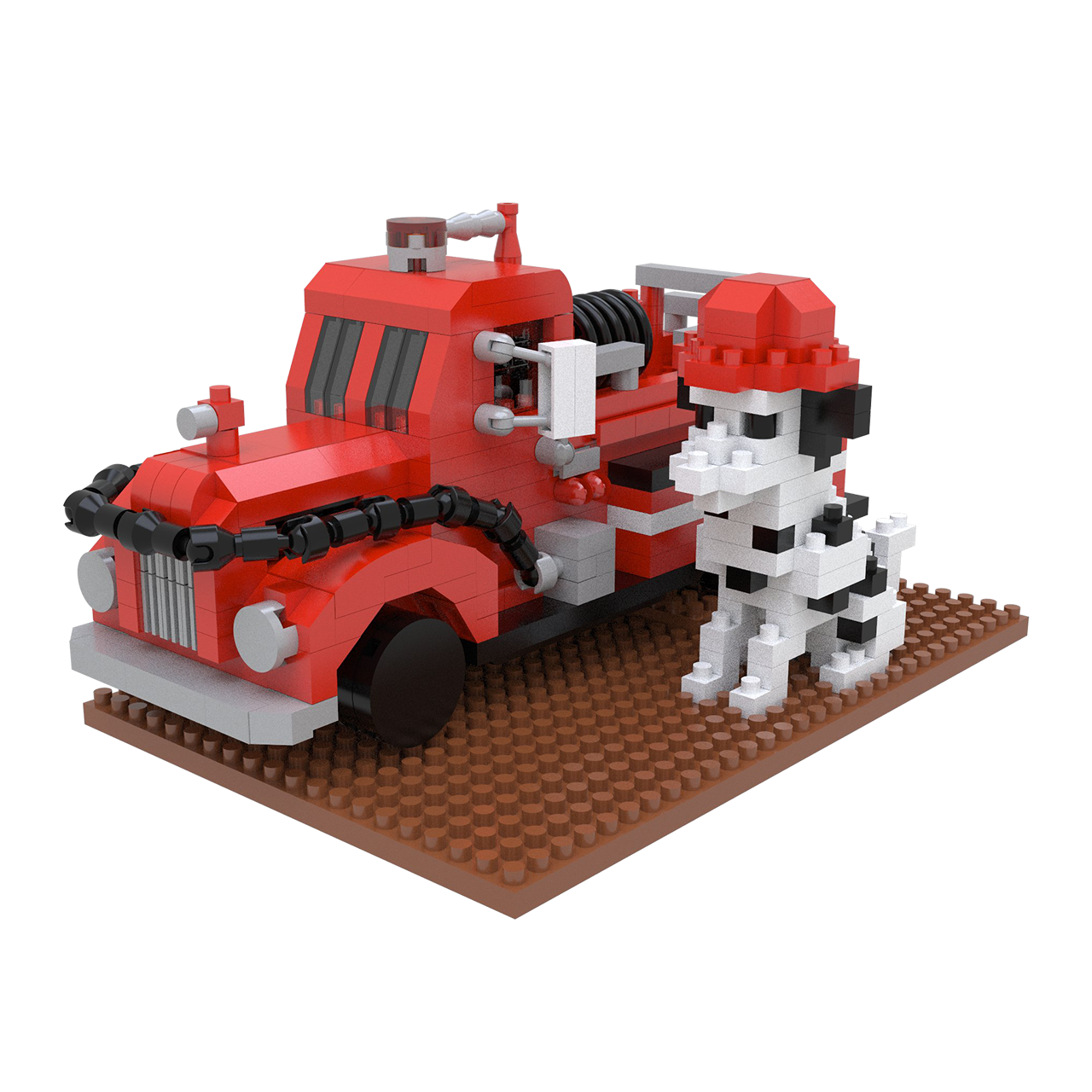 Memphis Fire Museum Mini Block Set