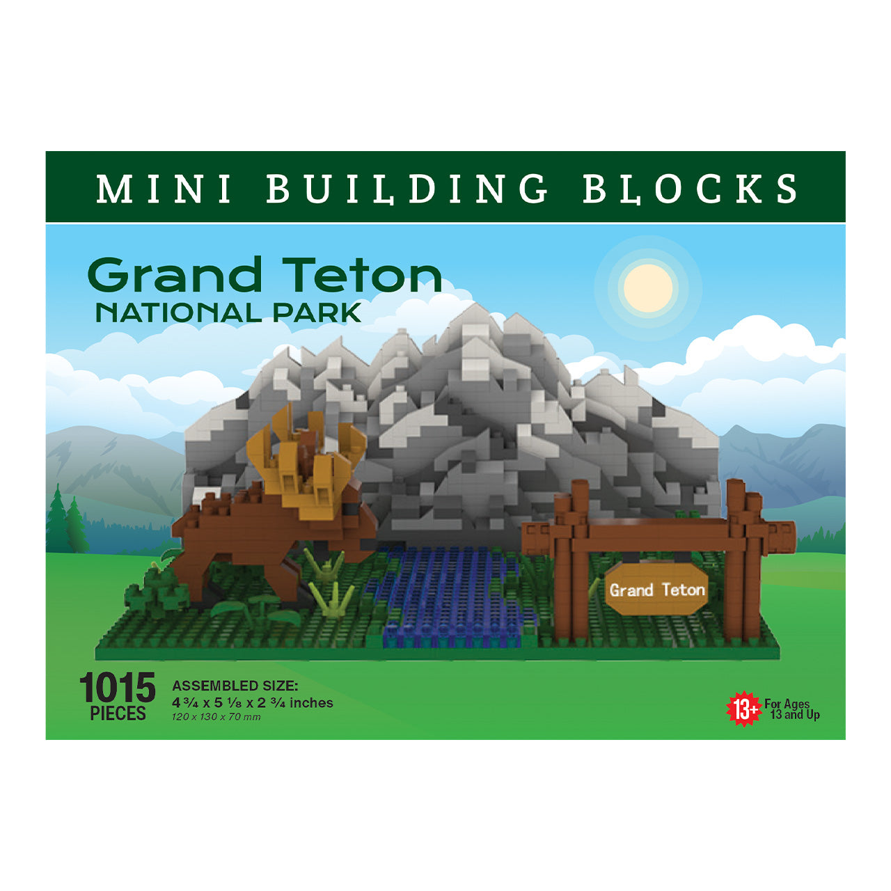 Grand Teton w/ Moose