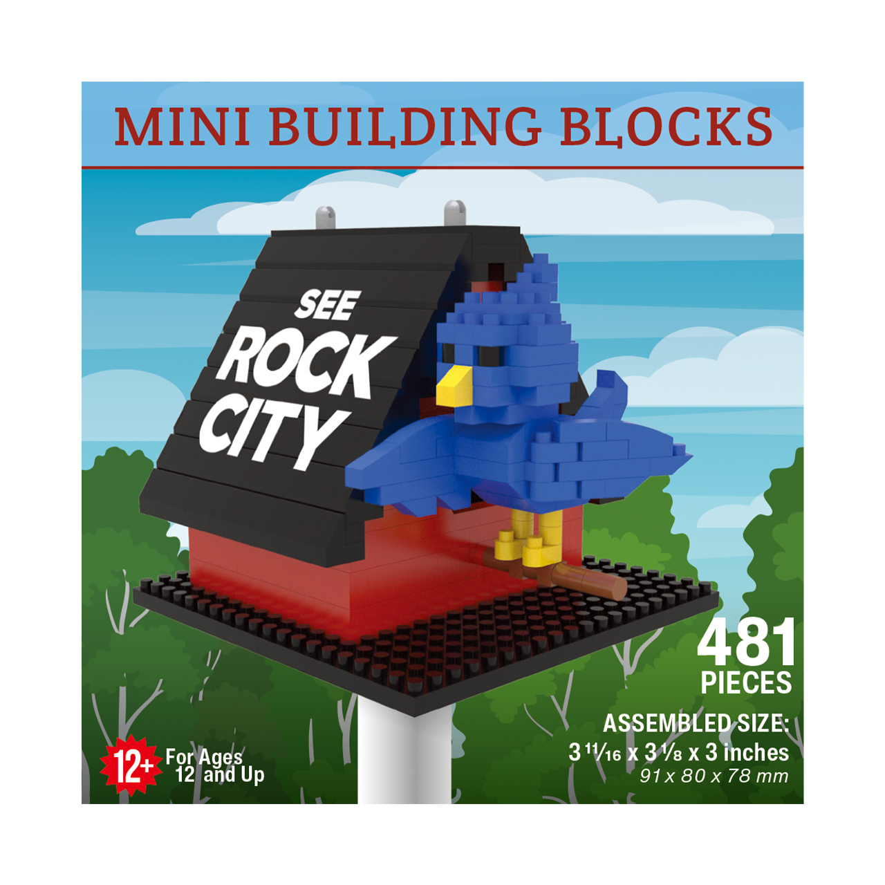 See Rock City Birdhouse
