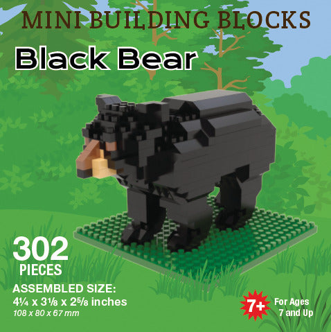 Black Bear Mini Block Set