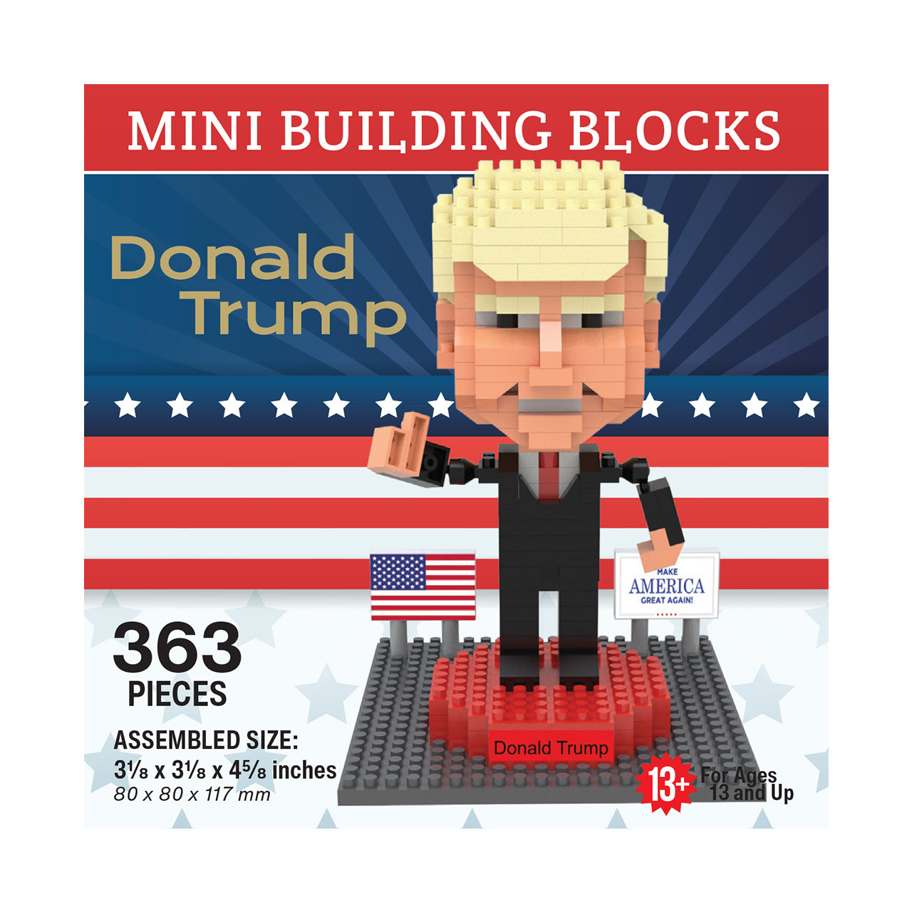 Donald Trump Mini Block Set