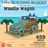 Woody Wagon with Surfboard
