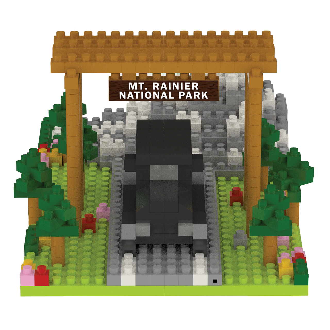 Mt Rainier Entrance Gate