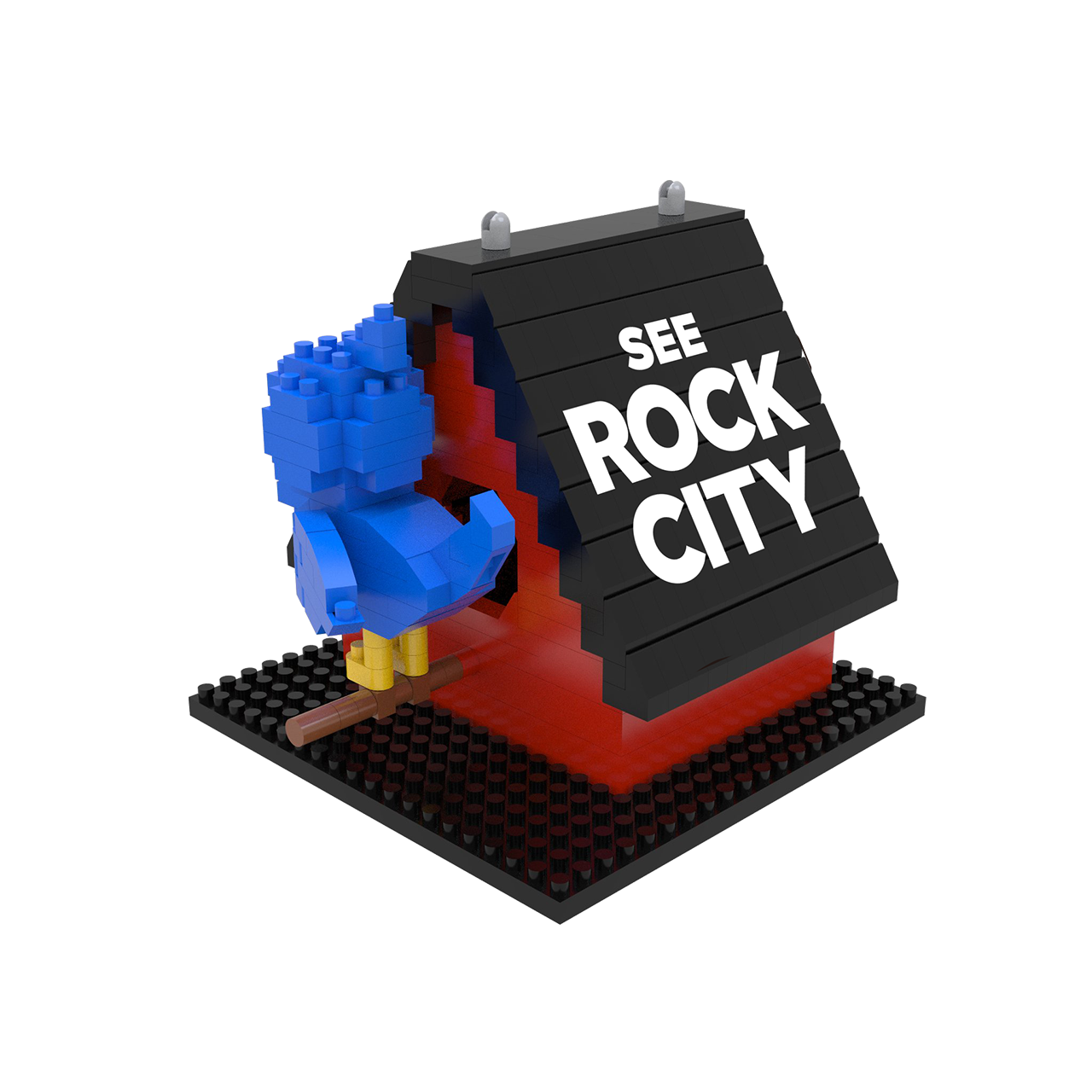 See Rock City Birdhouse