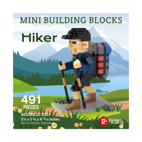 【BUILDING BLOCK】mini flat backpack Building Block | Mini Rucksack