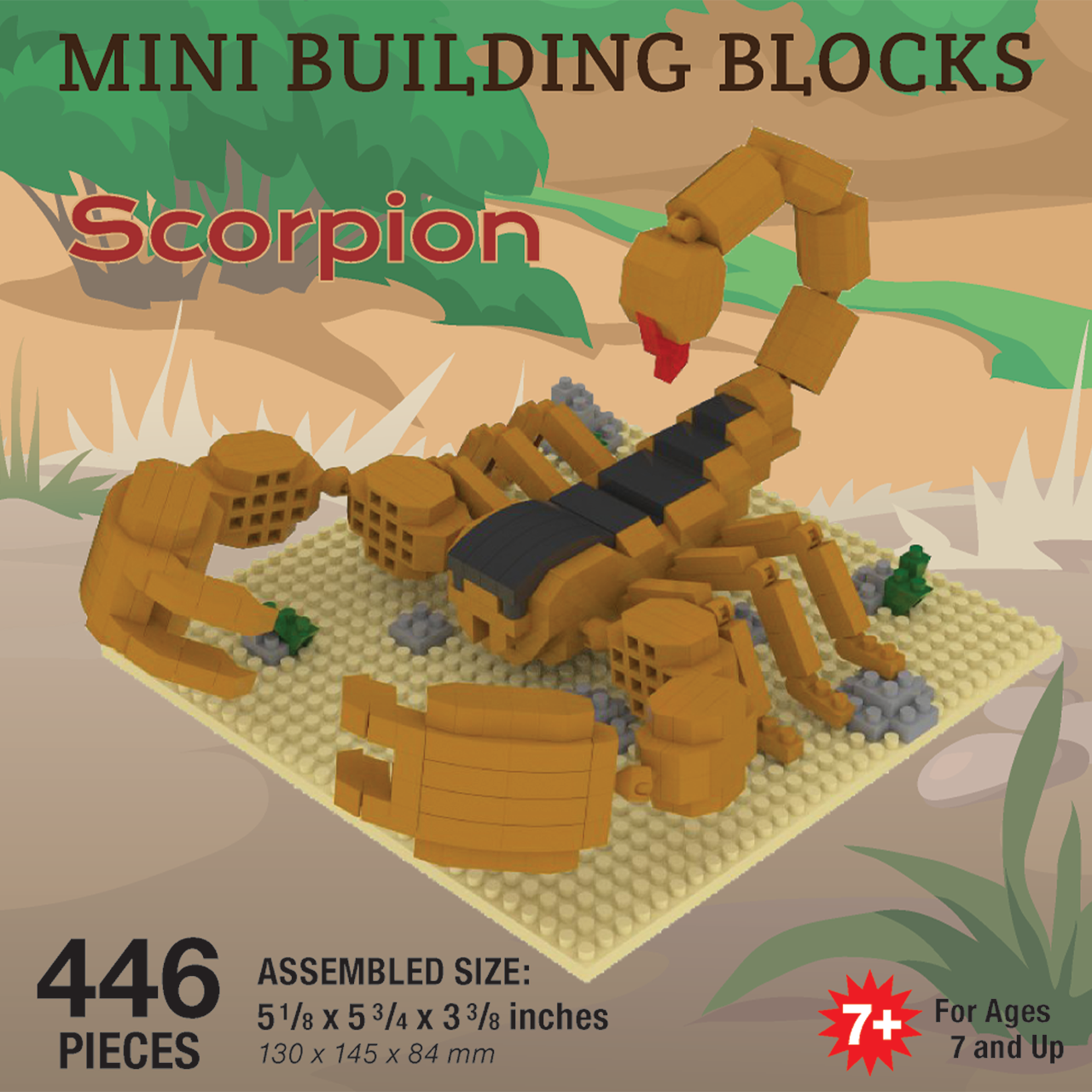 Scorpion Mini Block Set | TheMiniBlock.com