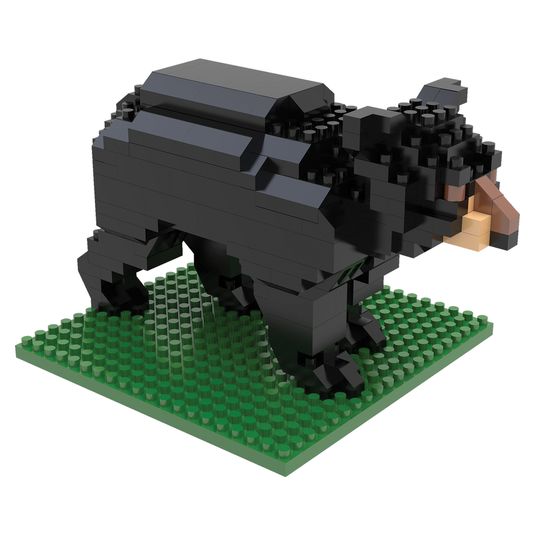 Black Bear Mini Block Set | TheMiniBlock.com