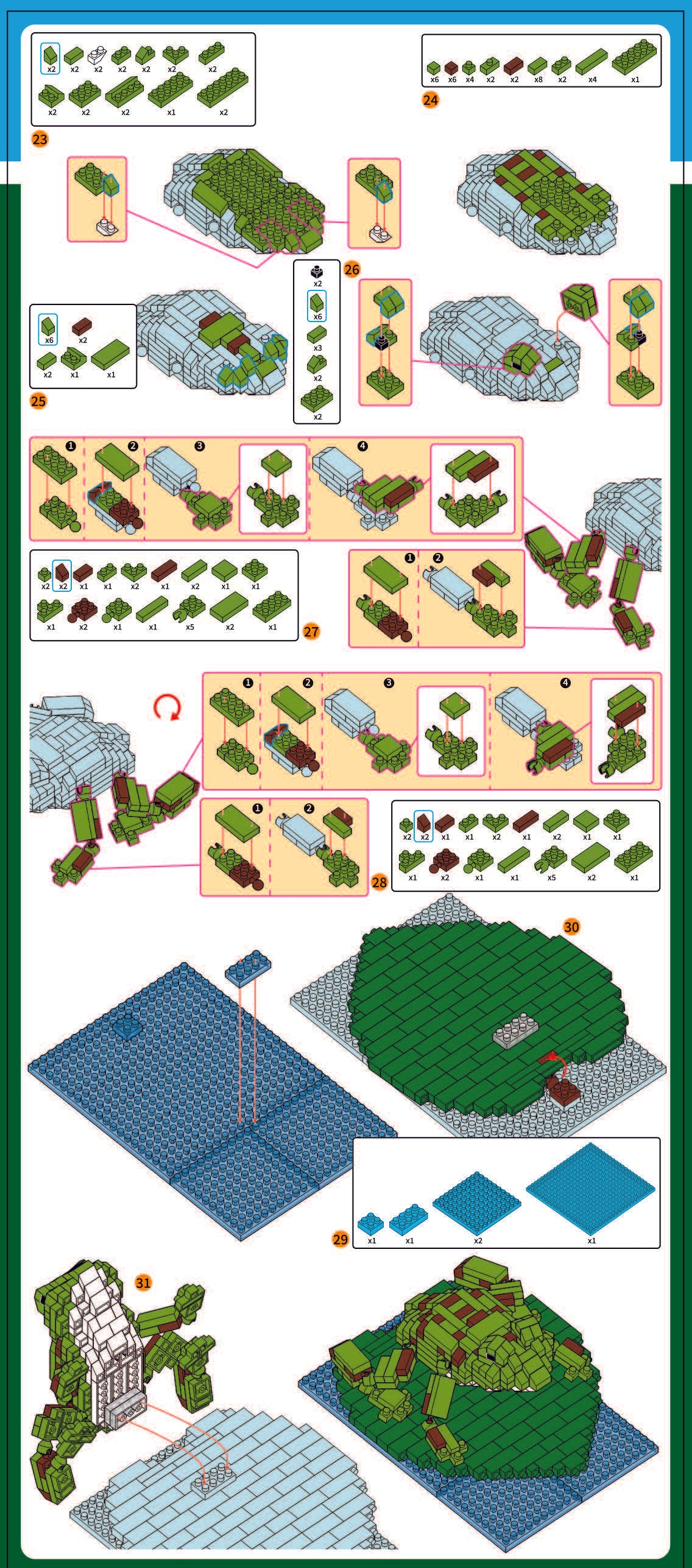 Bullfrog Mini Block Set | TheMiniBlock.com