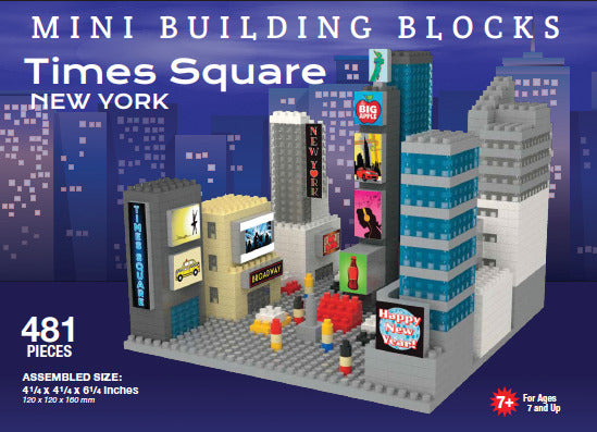 Mini Blocks Boston Times Square Mini Block Set | TheMiniBlock.com