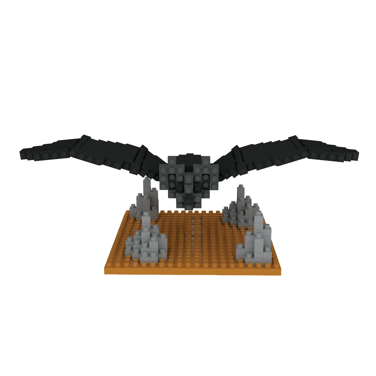 Bat Block Bat Mini Block Set | TheMiniBlock.com
