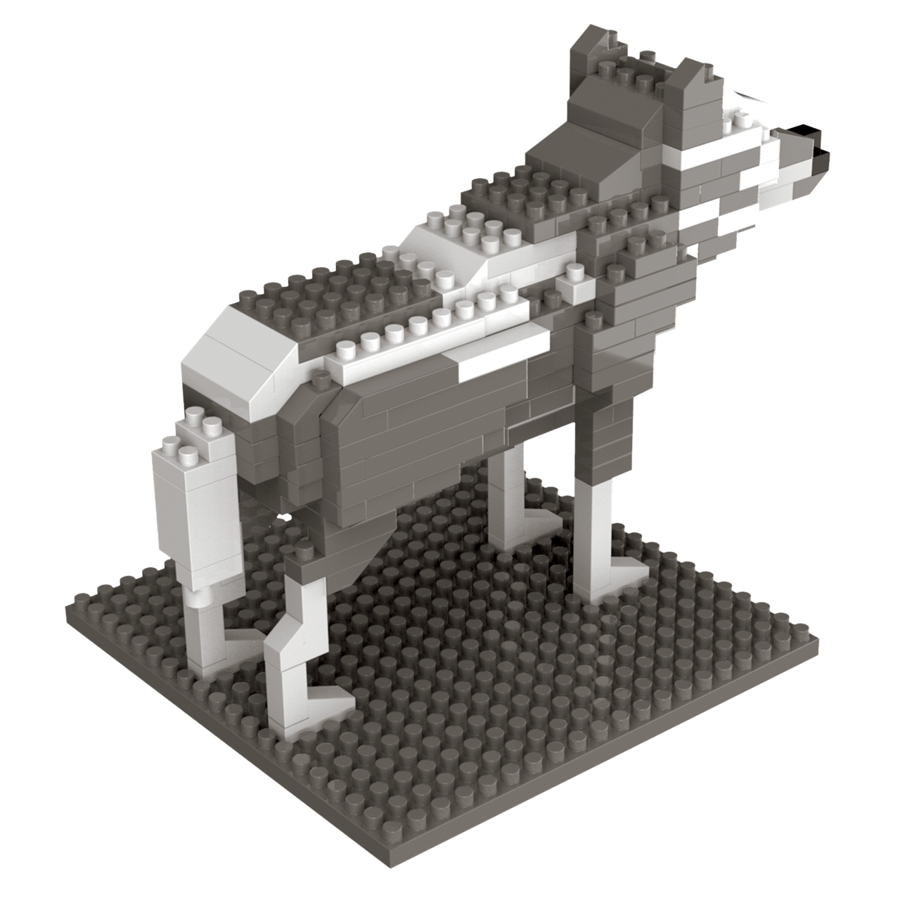 Block Hwolf Wolf Mini Block Set | TheMiniBlock.com