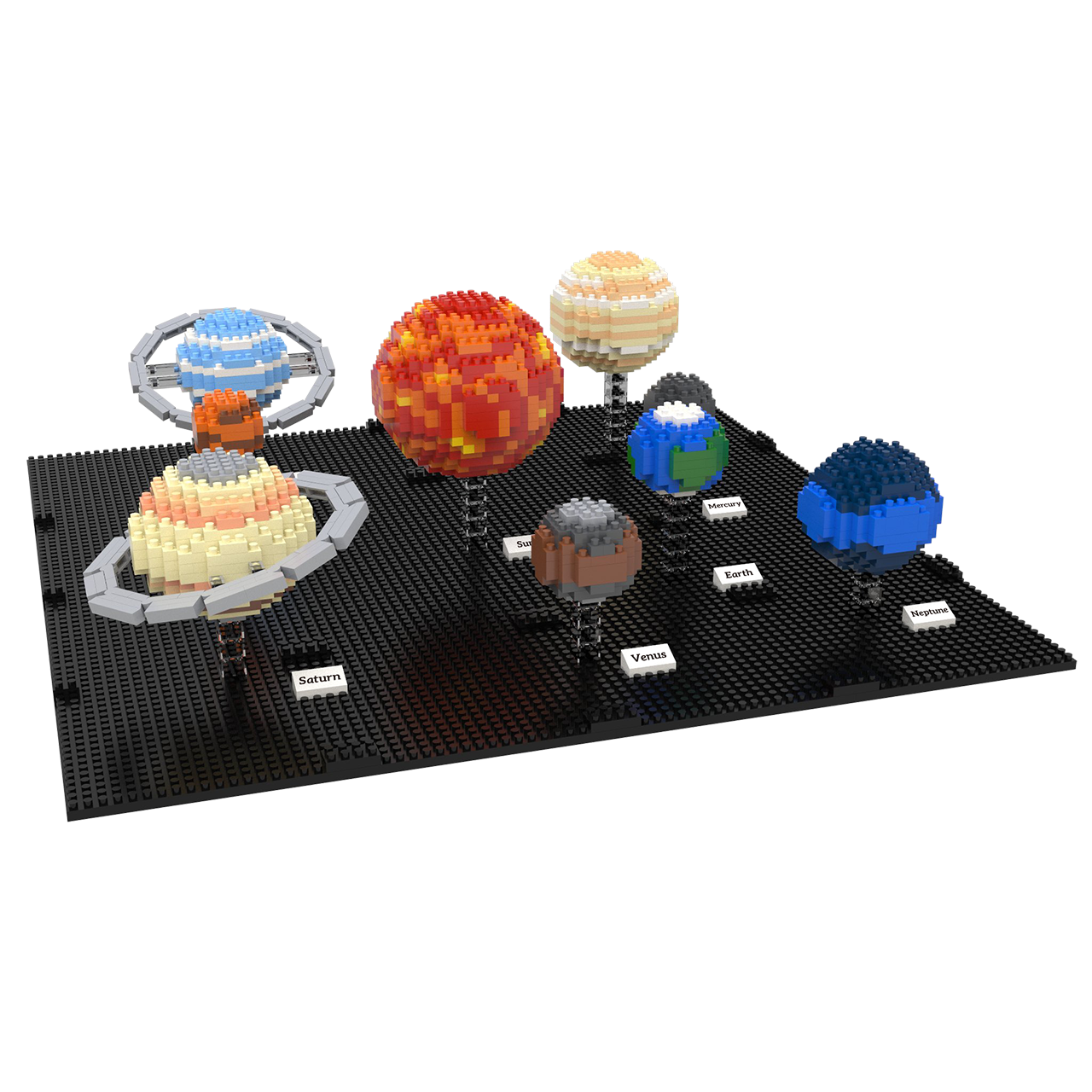 Solar System Mini Note Solar System Mini Block Set | TheMiniBlock.com