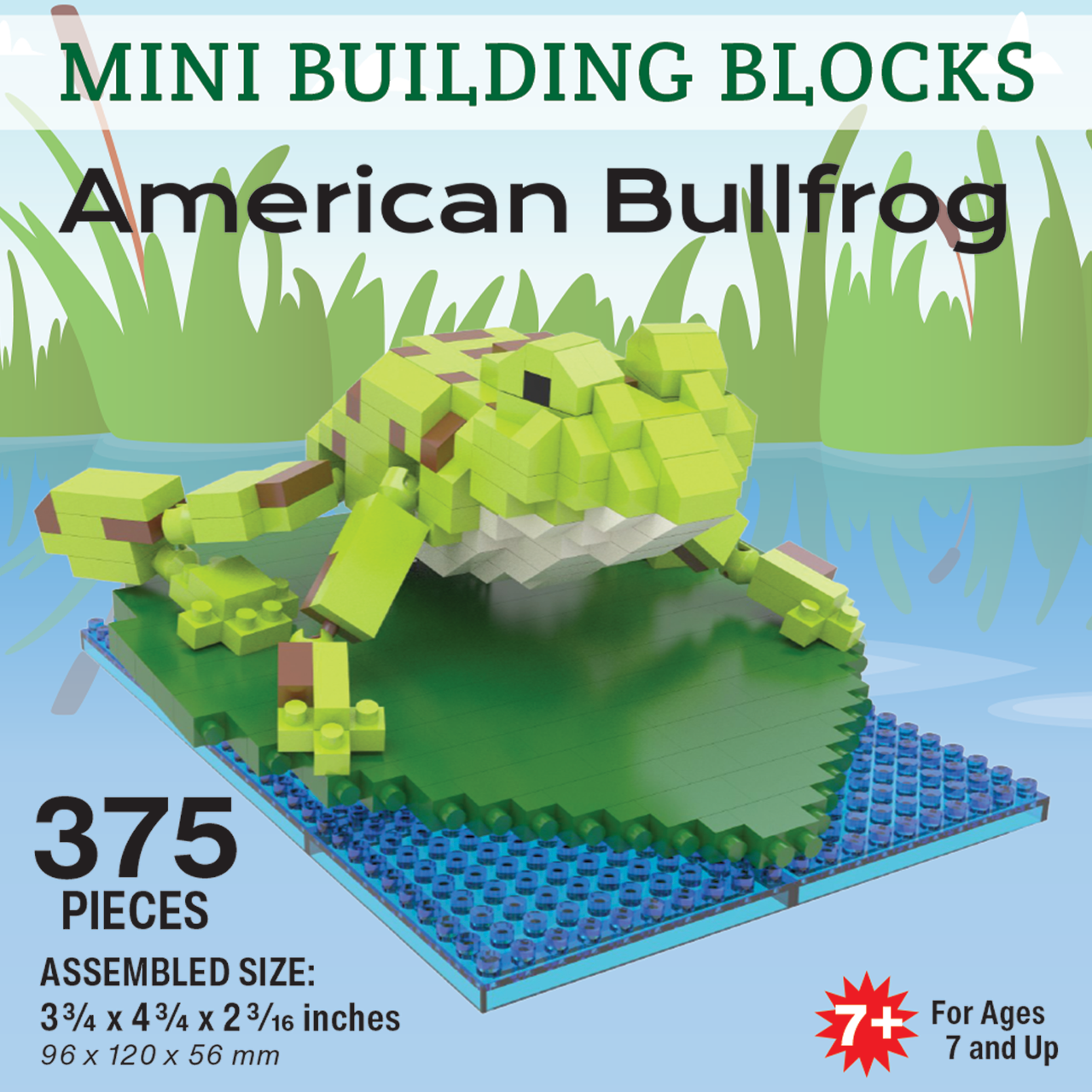 Bullfrog Mini Block Set | TheMiniBlock.com