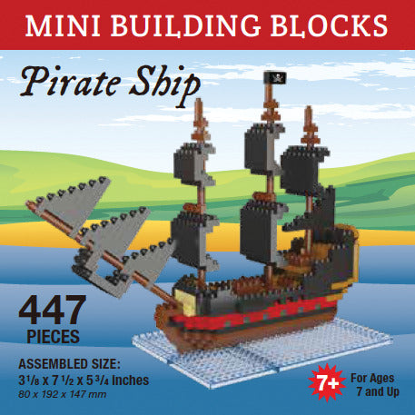 Pirate Ship Mini Block Set | TheMiniBlock.com