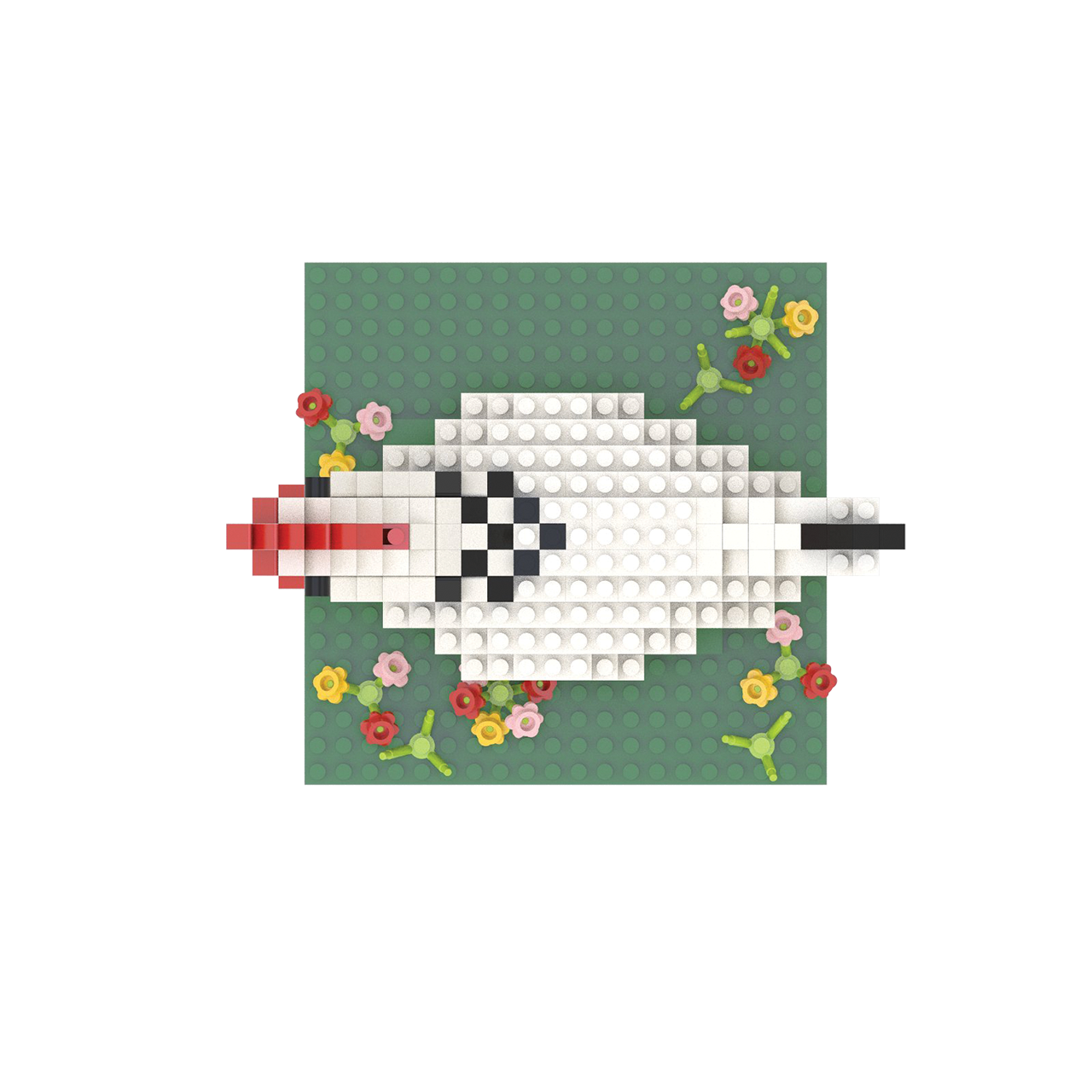 Chicken Mini Block Set | TheMiniBlock.com
