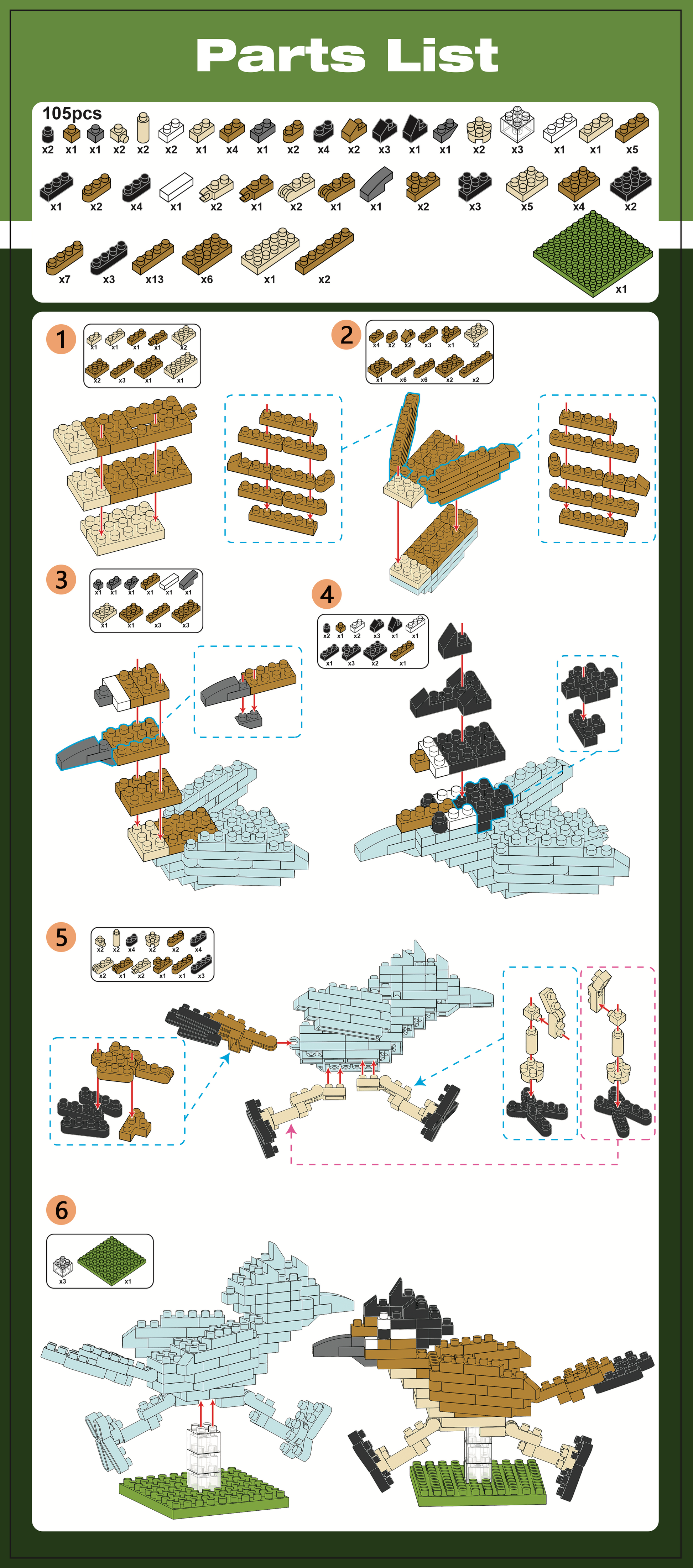 Desert Wildlife Mystery Pack