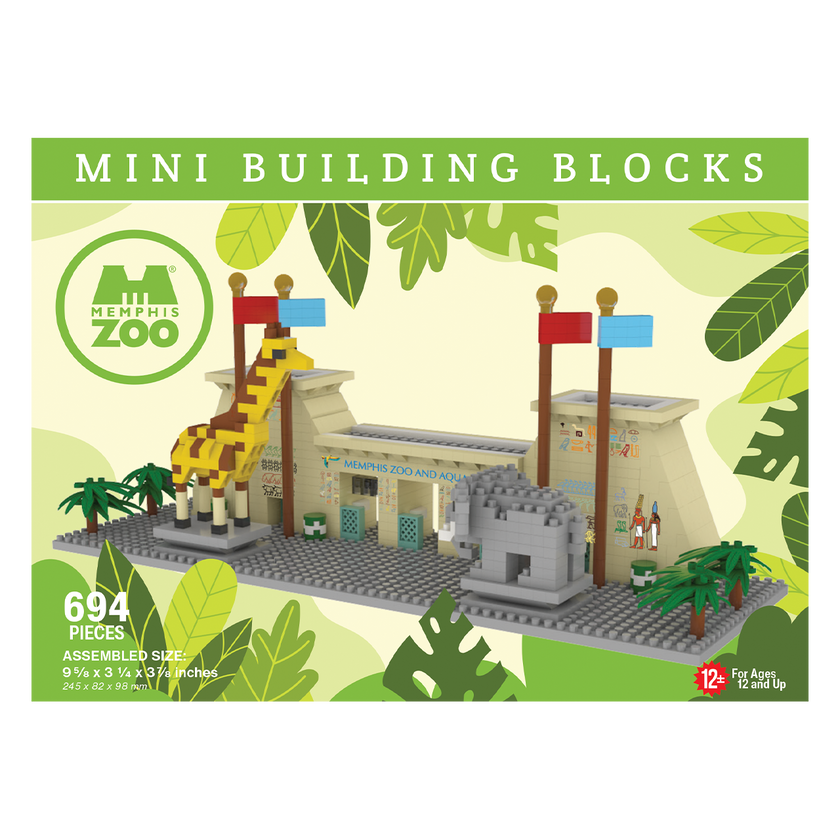 Block Zoo Box Memphis Zoo Mini Block Set | TheMiniBlock.com