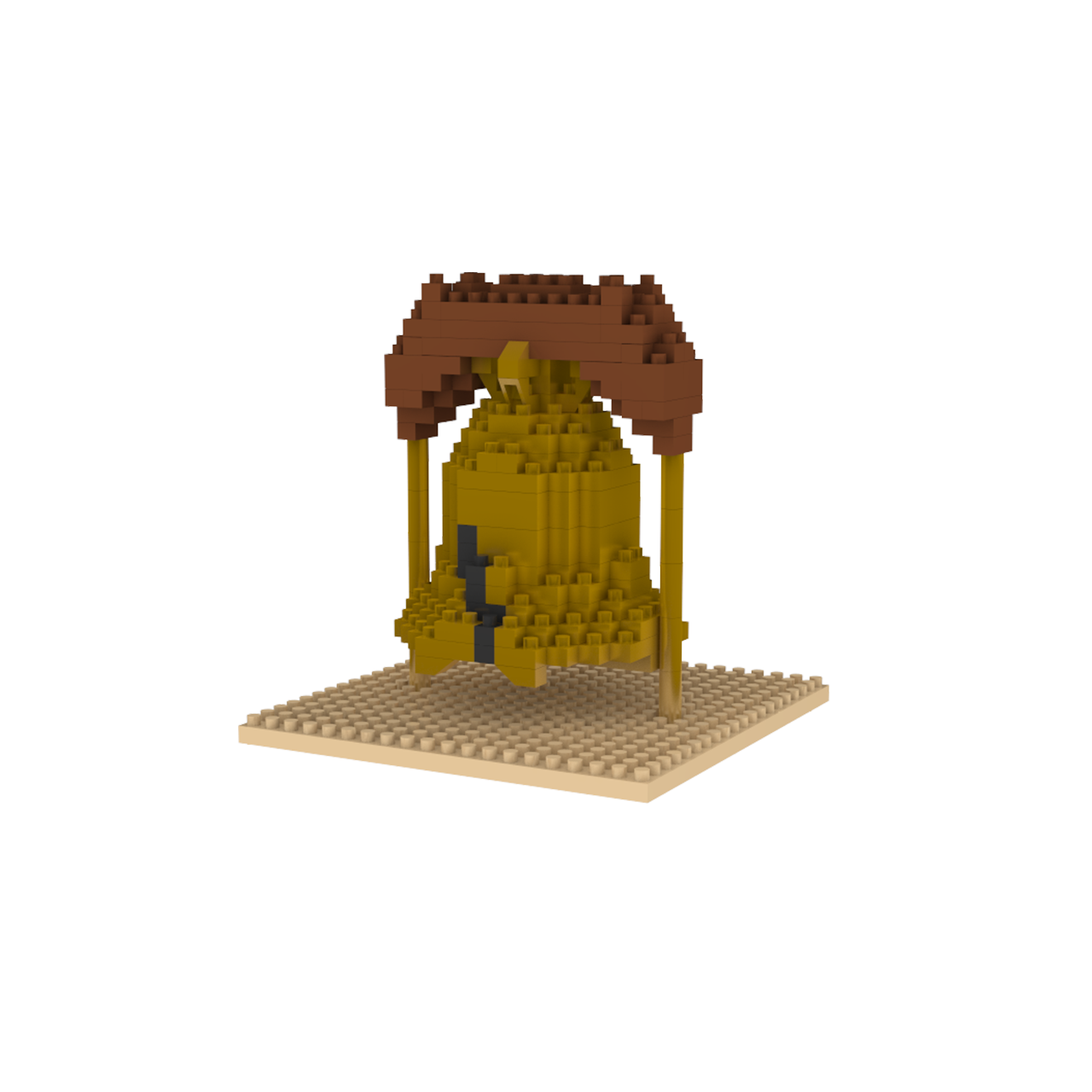 The Liberty Bell and Independence Hall Mini Block Set TheMiniBlock