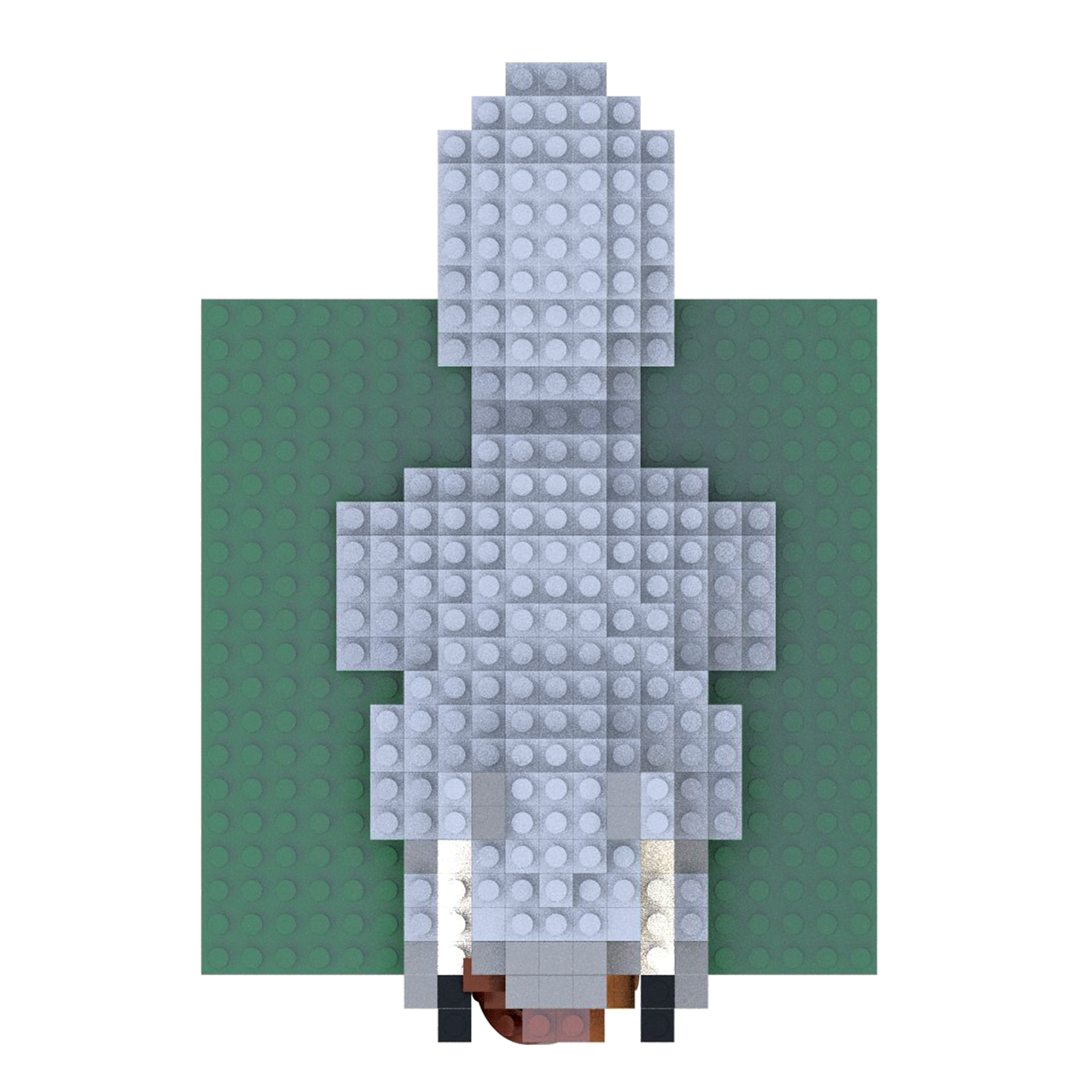 Gray Squirrel Mini Block Set TheMiniBlock Gray squirrel mini block set theminiblock