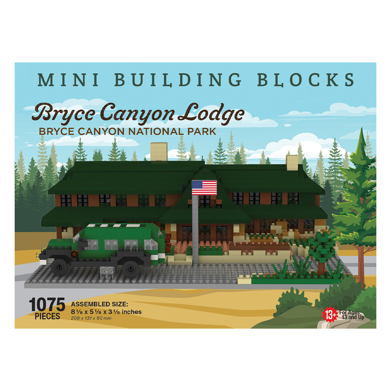 Bryce Canyon Lodge and Green Bus