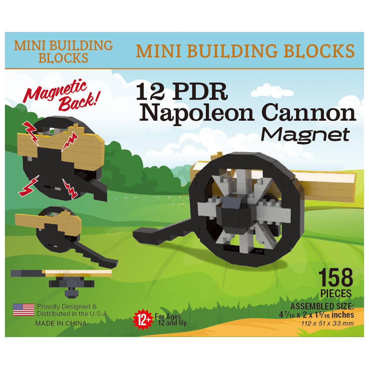 Napoleon Cannon Magnet