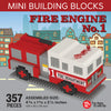 Fire Truck Mini Block Set