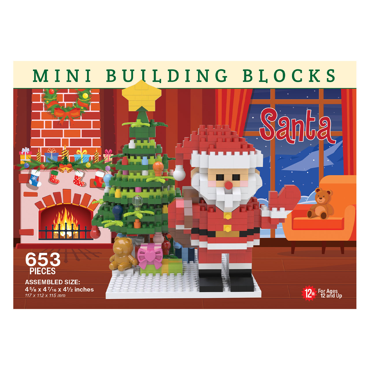 Santa Claus Mini Block Set | TheMiniBlock.com