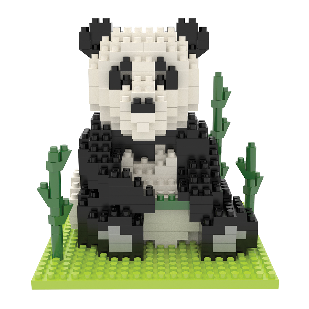 Panda Mini Block Set | TheMiniBlock.com
