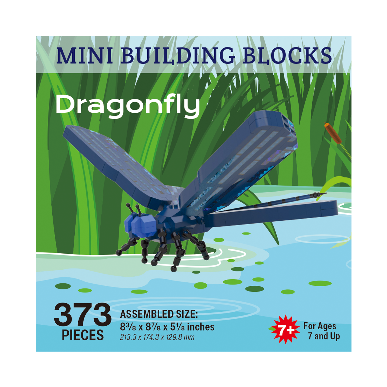 Dragonfly Mini Block Set | TheMiniBlock.com