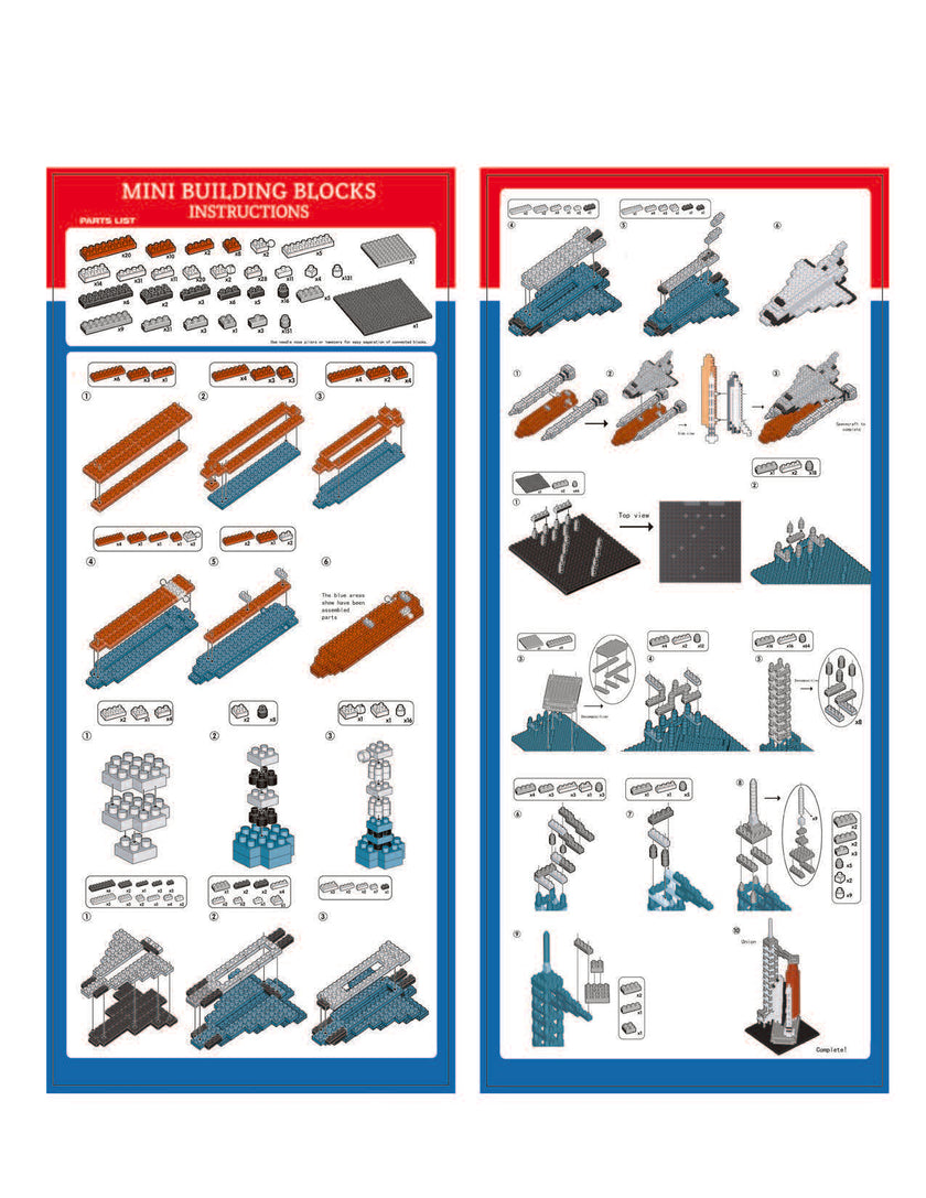 Space Mini Blocks Air & Space – The Mini Block