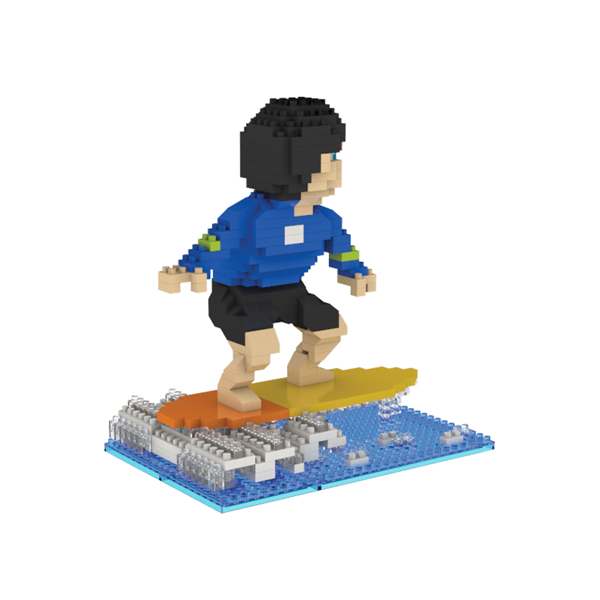 Mini Blocksurfer Surfer Mini Block Set | TheMiniBlock.com