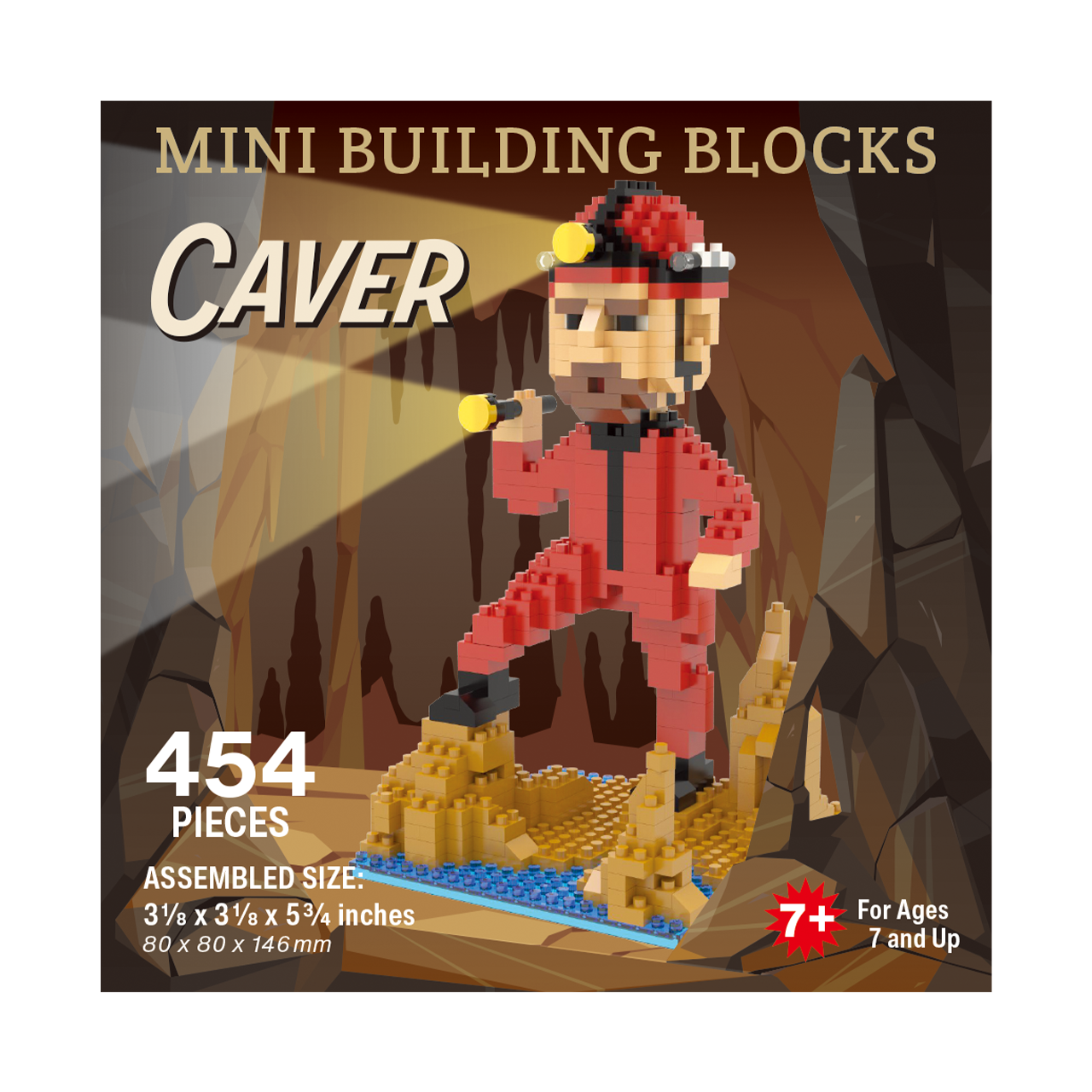 Spelunker Mini Block Set | TheMiniBlock.com