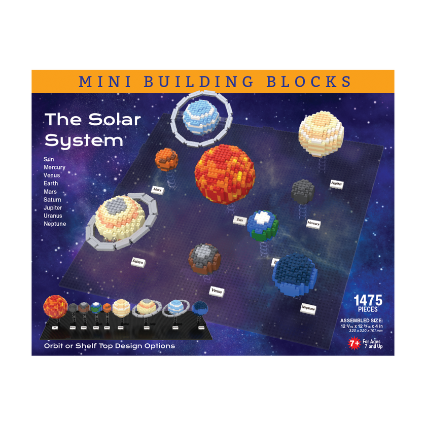 Solar System Mini Block Set | TheMiniBlock.com