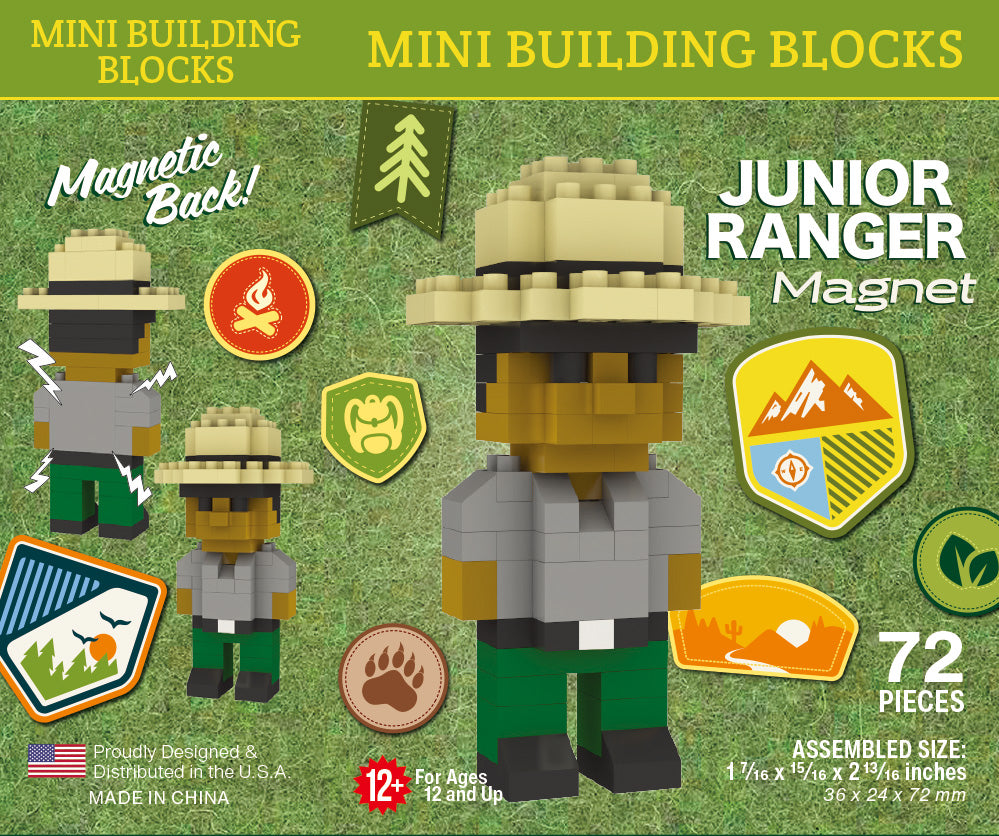 Junior Ranger Magnet Mini Block Set | TheMiniBlock.com