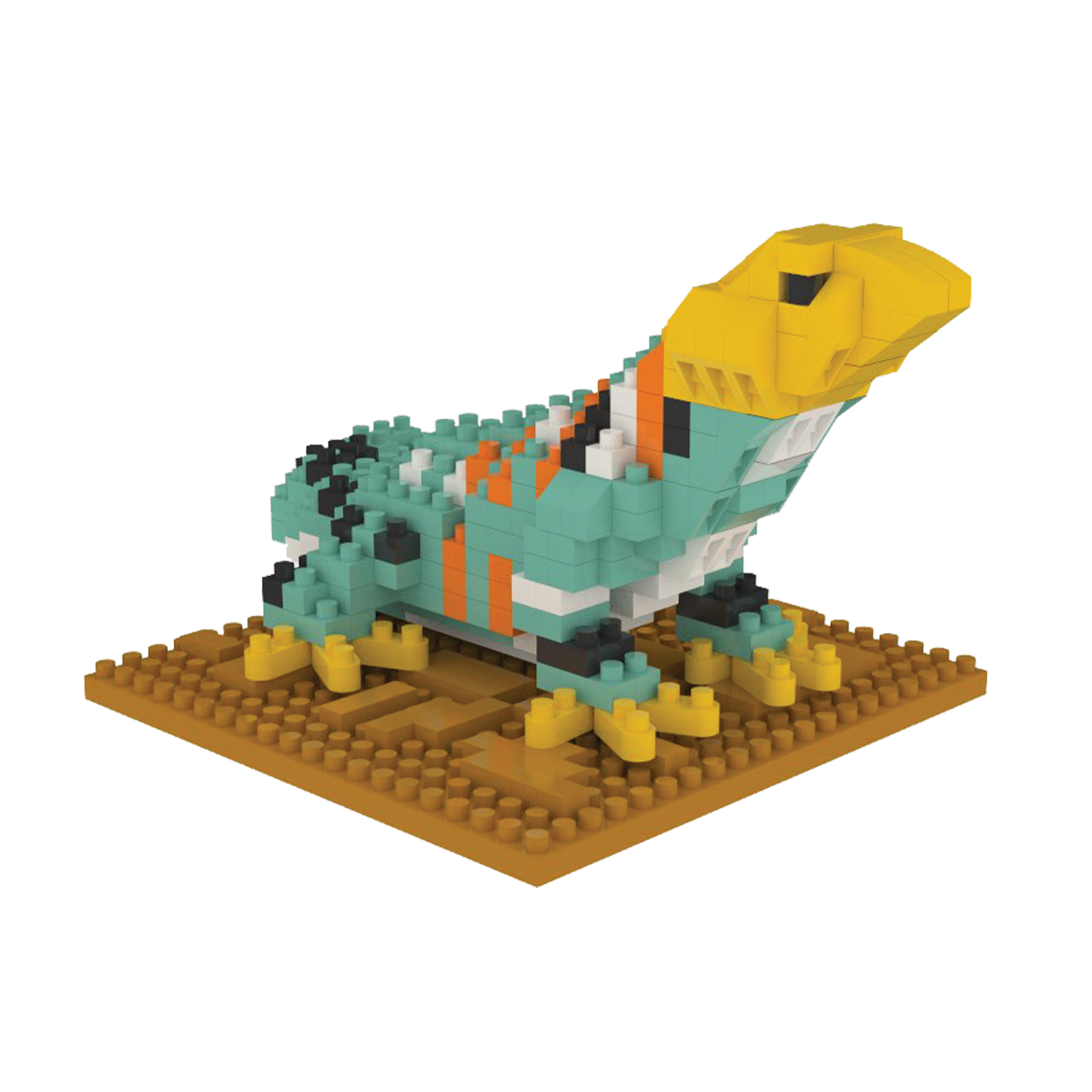 Collared Lizard Mini Block Set | TheMiniBlock.com