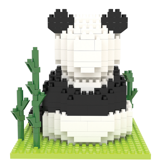 Panda Mini Block Set | TheMiniBlock.com