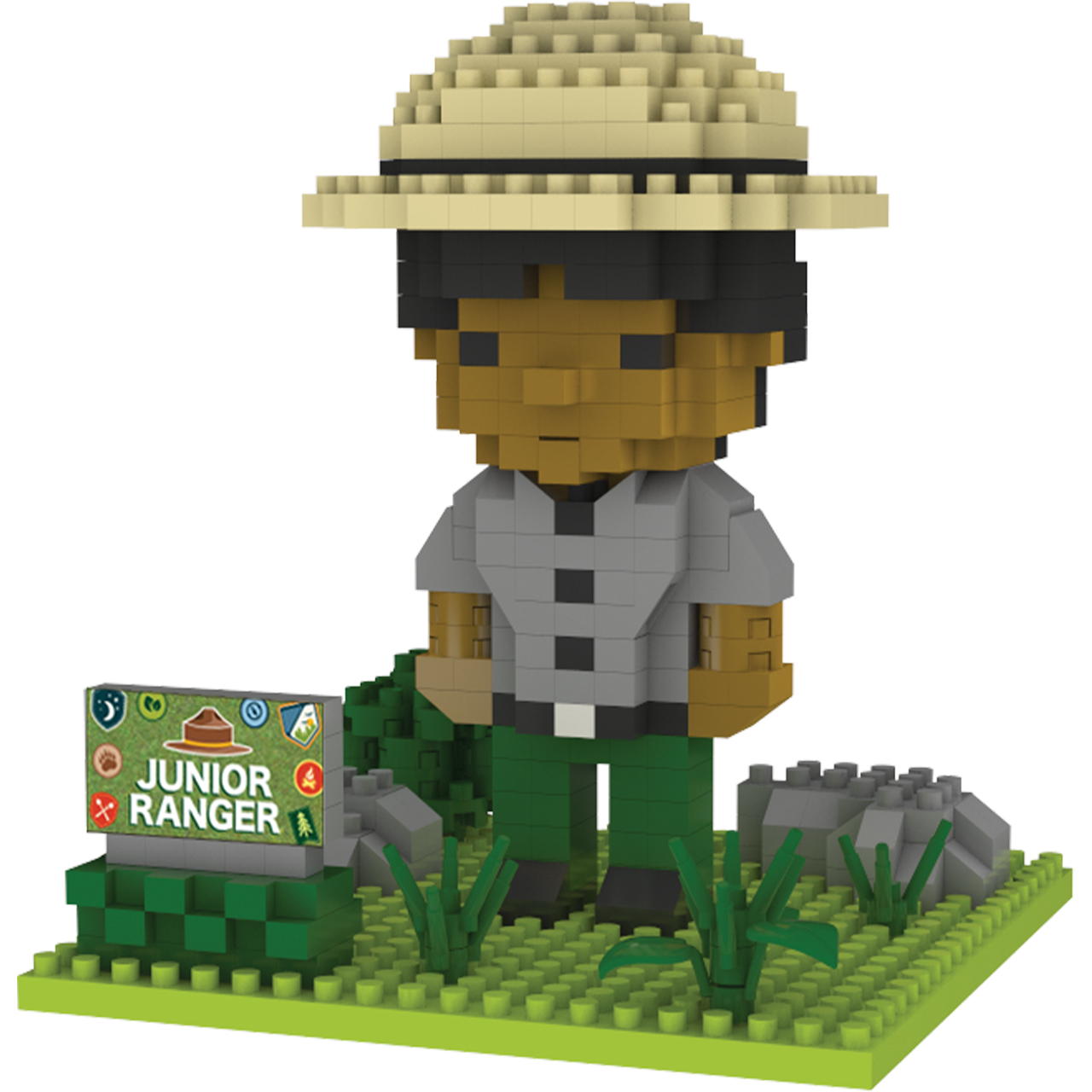 Junior Ranger Mini Block Set | TheMiniBlock.com