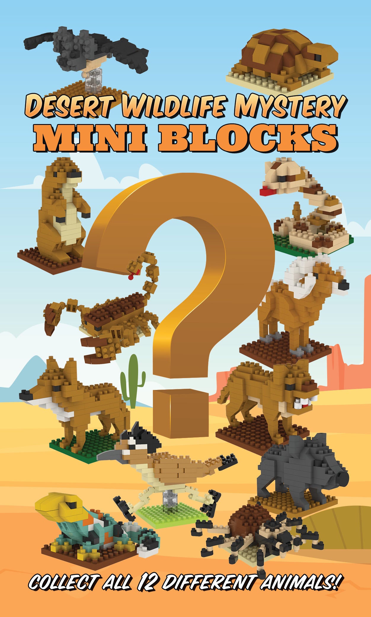 Desert Wildlife Mystery Pack