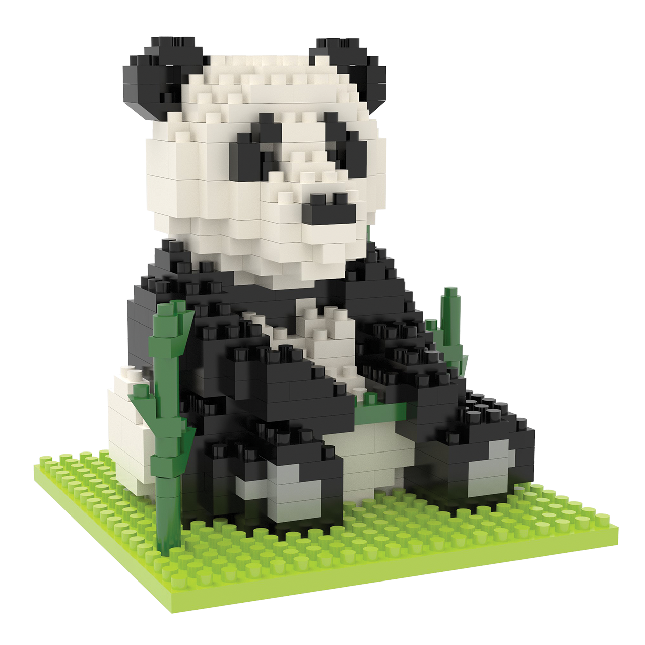 Panda Mini Block Set | TheMiniBlock.com