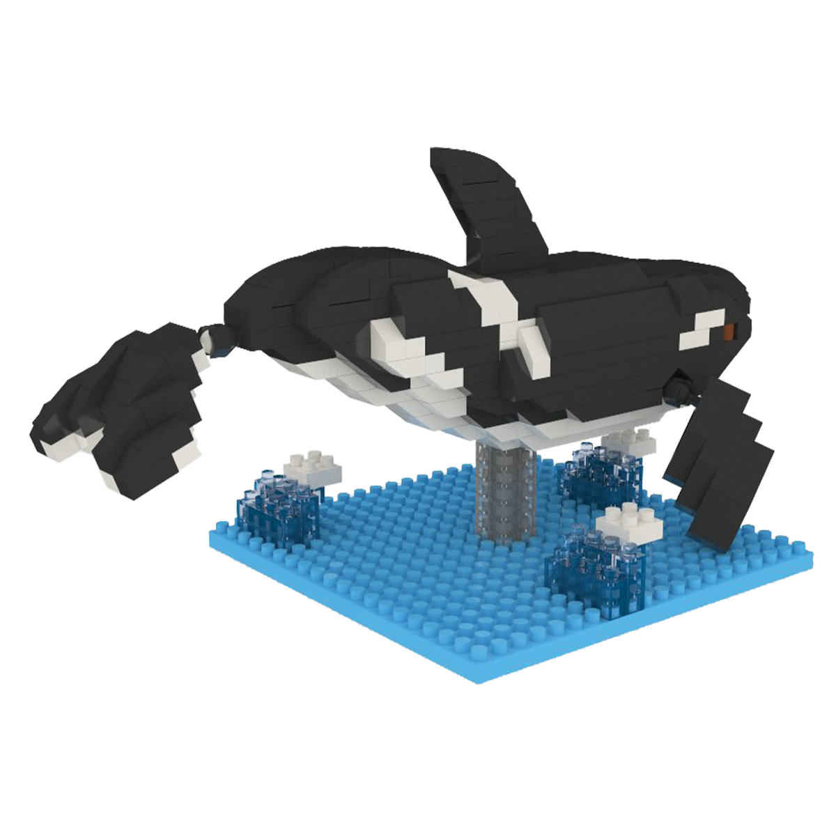 Orca Mini Block Set | TheMiniBlock.com