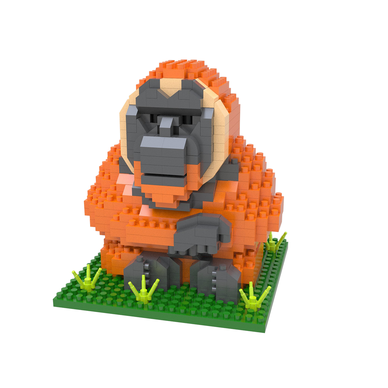 Orangutan Mini Block Set TheMiniBlock