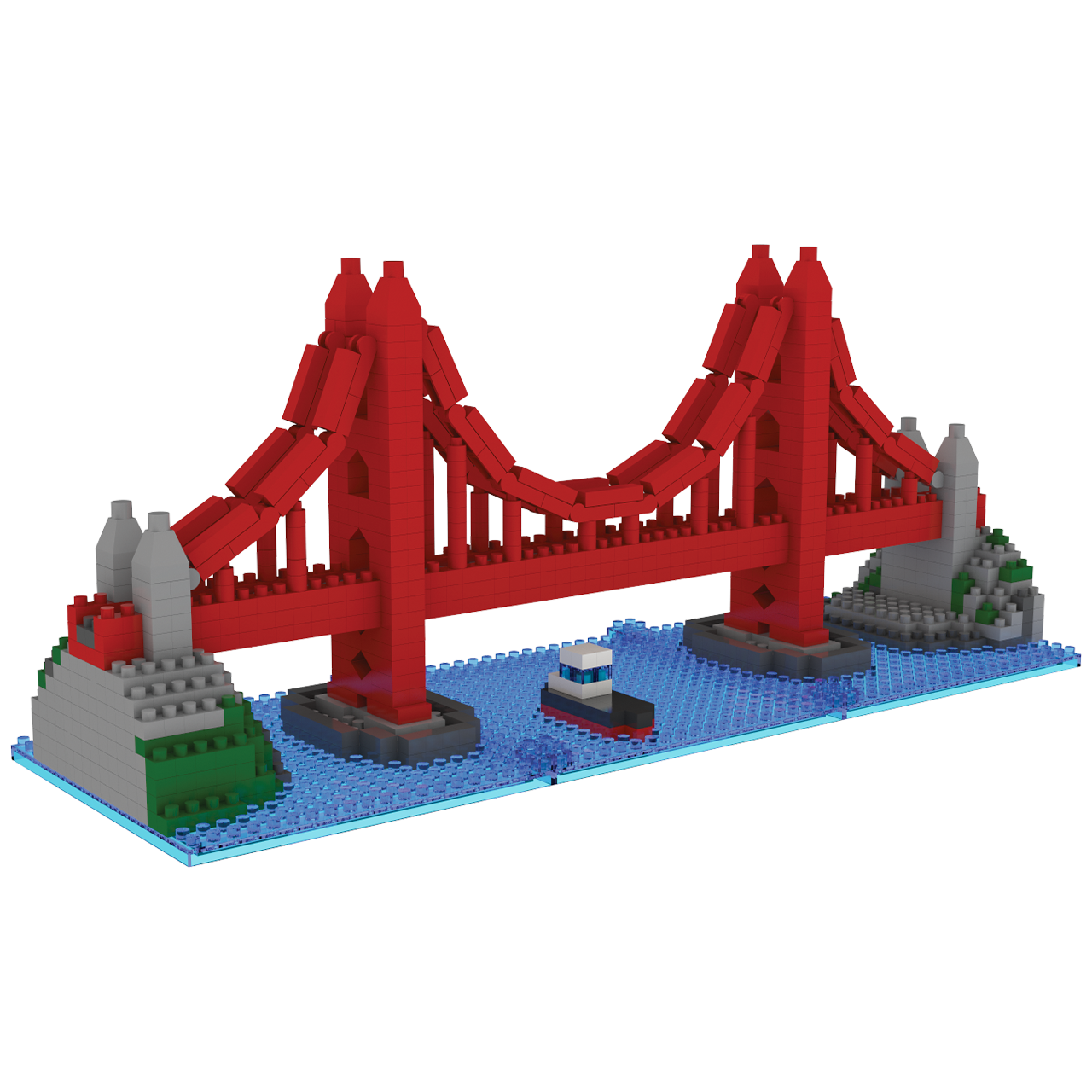 Golden Gate Bridge Mini Block Set