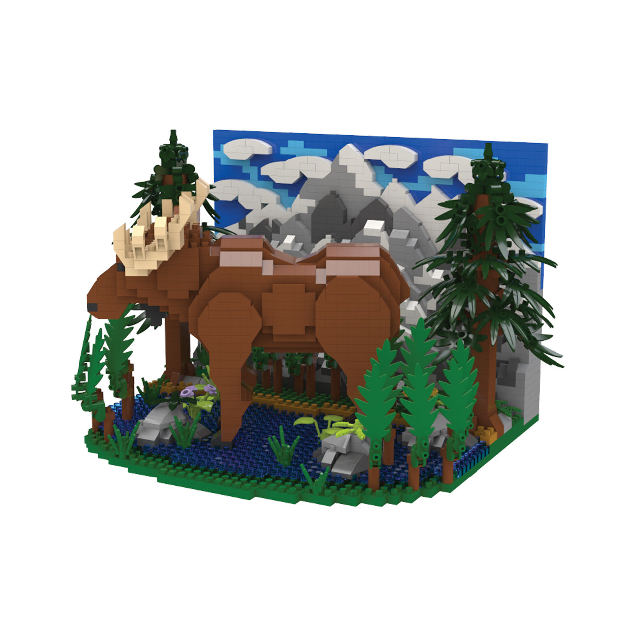 Moose Scene