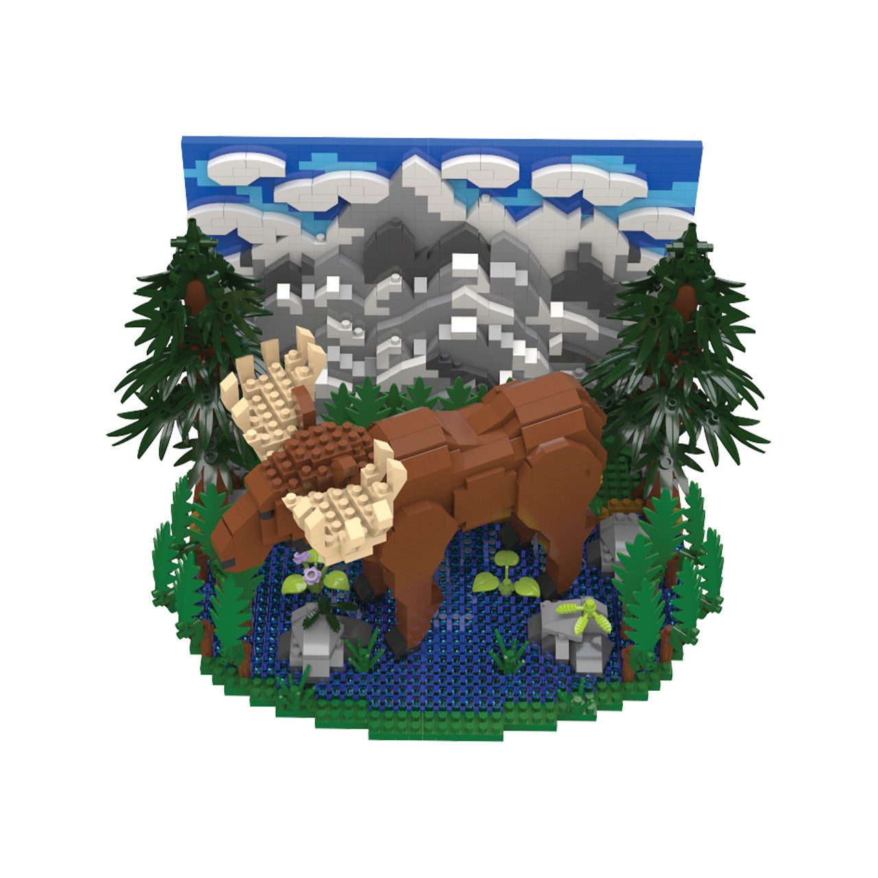 Moose Scene